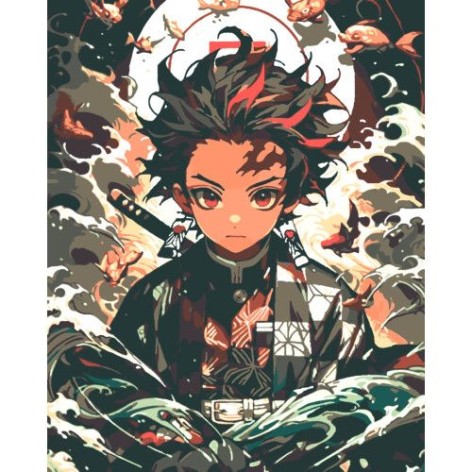 Набор для росписи "Танджиро" 40x50