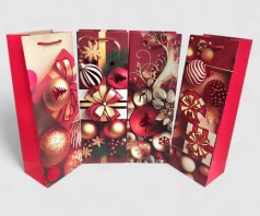 Подарунковий пакет високий картон 200грм, 