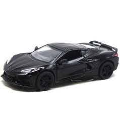 Машинка металева CHEVROLET CORVETTE 2021 чорна