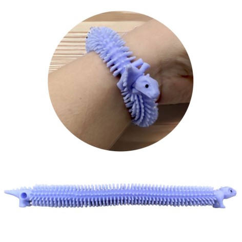 Браслет Динозаврики голубой