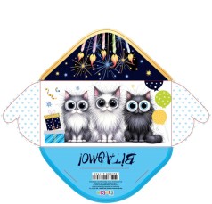 Конверт для грошей КВ25-172 Вітаємо, ціна за 10 шт. //