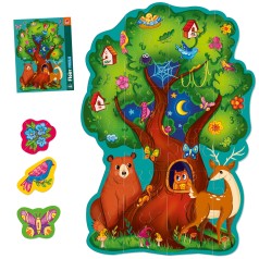 Пазл підлоговий картонний Roter Kafer "Лісові звірята" RK7010-04