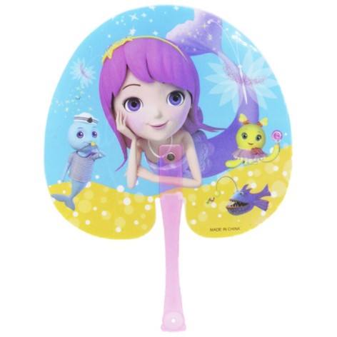 Віяло кругле пластикове 