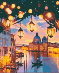 Картина по номерам Огни Венеции (40x50) (RB-0086)