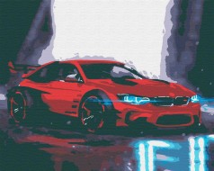 Картина по номерам BMW (40x50) (RB-0368)