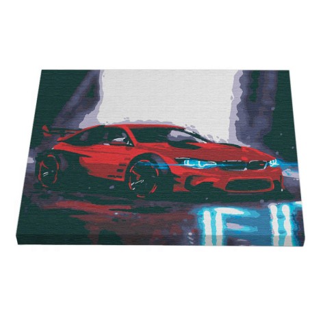 Картина по номерам Riviera Blanca "BMW" 40x50 см (RB-0368)