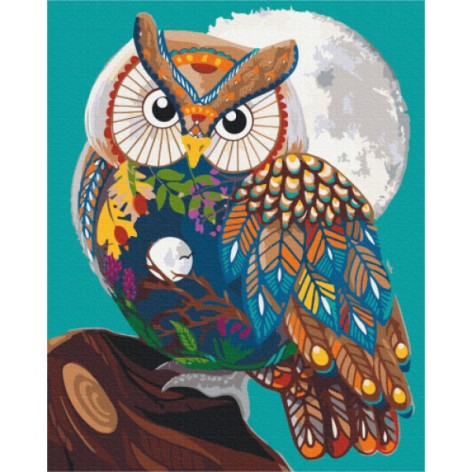 Картина за номерами: Мудрий сторож 40*50 BS52204