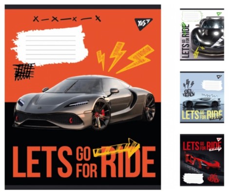 А5/18 кл. Yes Lets go for ride, тетрадь учнів. 25 шт в уп. //