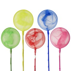 Сачок для бабочек MIX 6 цветов, 100см 