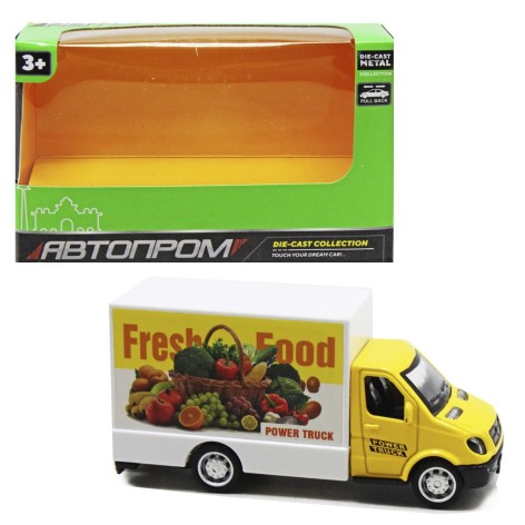 Машина металлическая АВТОПРОМ овощи