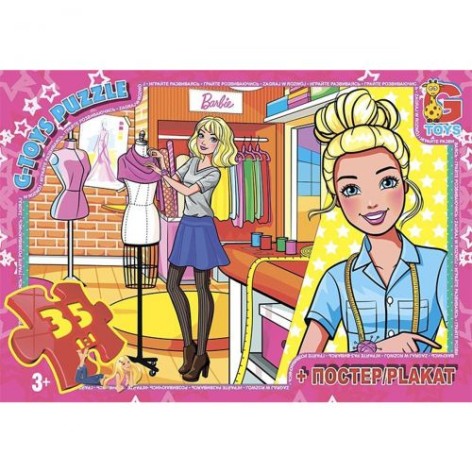 Пазли "Барбі", 35 ел