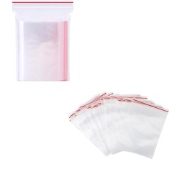 Пакеті із замком 100шт Zip-Lock 10х12см, 2 шт. в уп. //