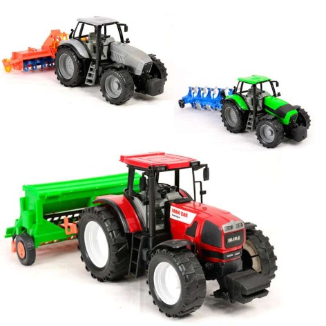 Трактор інер-я, 3 види, 53*15*16см в слюді 