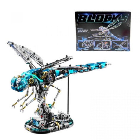 Конструктор "Бабка", 886+ деталей, подсветка, подвижные элементы, в коробке