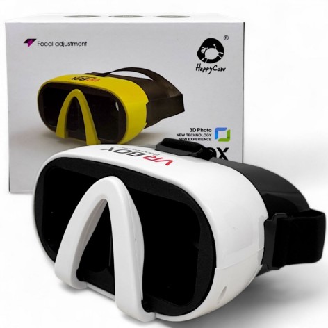 Очки виртуальной реальности для смартфона Colorplast "VR Box" белые