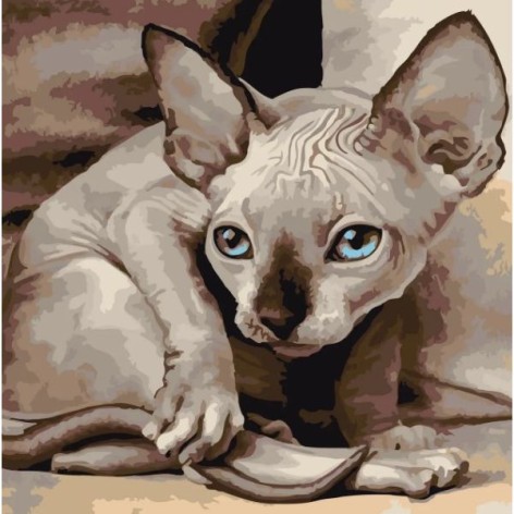 Картина за номерами "Сфінкс 30х30 см