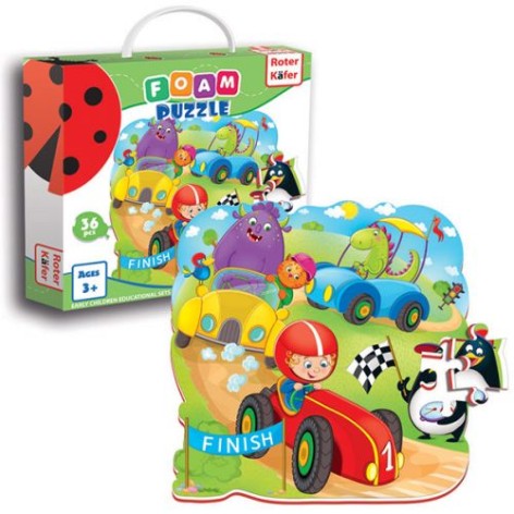 Пазлы "Гонка", 36 элементов