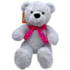 Мягкая игрушка Медведик Тедди 35 см (СЕРЫЙ)