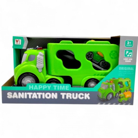 Іграшка вантажівка автовоз пожежна YA HANG TOYS "98-319A/320A/322A" світло звук (САЛАТОВА)