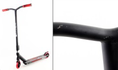 УЦЕНКА 20% Самокат трюковий Skyper, HIC-система, ПЕГИ, алюм. диск і дека, колёса PU 110мм, ширина руля – 52.5 см, в п/е /8/