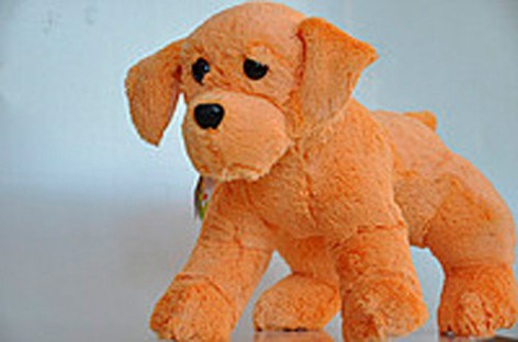 Мягкая игрушка Собака Рыжие 30*40 см