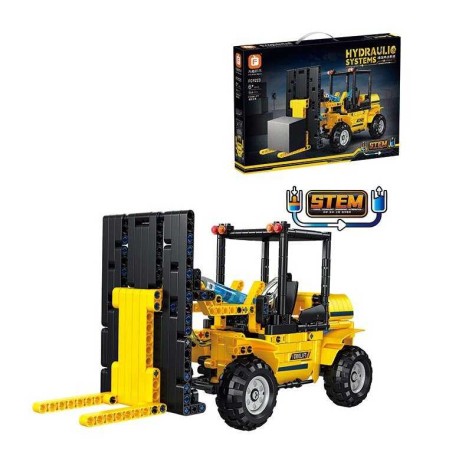 Конструктор “Навантажувач”, 579 деталей, гідравлічна система, в кор. 