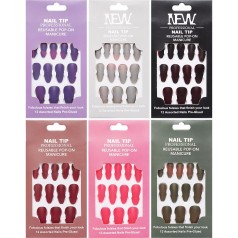 Набір накладних нігтів 2216/2166