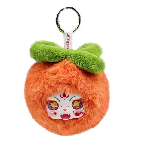 Игрушка-брелок мягконабивная "Сочная мандаринка Киа" серия Талисманы, 9см.