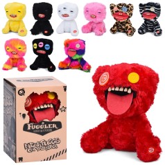 М'яка іграшка монстр, 24-22-13см, музика, рухливий/танцює, 10видів, на бат-ці, в кор-ці, 14,5-23-13,5см /20/