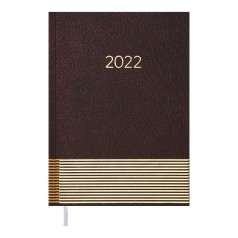 Дневник датированный 2022 PARALLEL, A5, бордовый