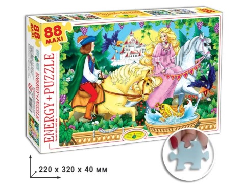 Пазлы 88, Арт.ЕГ-07. Золотоволоска ТМ Энергия+