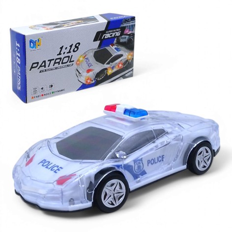 Іграшкова машинка Da Hua Toys "Поліція" озвучена, зі світлом (012)
