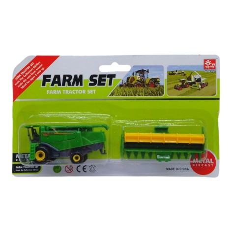Трактор металлический с прицепом, ВИД 1