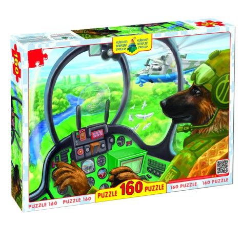 Пазлі 160 ел. Котики ЗСУ_Привид ТМ Енергія+