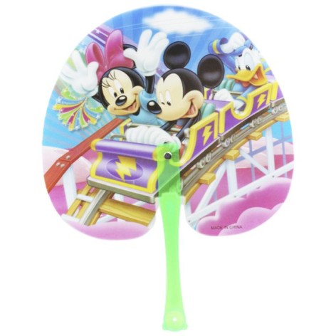 Віяло кругле пластикове 