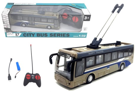 Радиоуправляемый троллейбус, аккумулятор, в кор. 