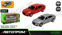 Машина мет. АВТОПРОМ 1:46 BMW 760LI, 2 кольор., відкр.двері, кор.  14,5*6,5*7см 
