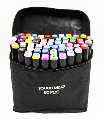 Набір скетч маркерів у сумці 60шт. 2828-60S