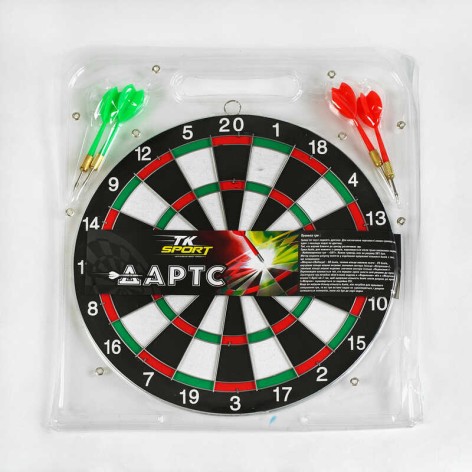 Дартс с металлической сеткой, размер 12", в слюде C33994