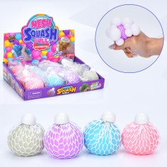 Игрушка антистресс, виноград, 6см, пакет, (4 цвета) /12/144/12шт в кор. 30,5-7-22,5см