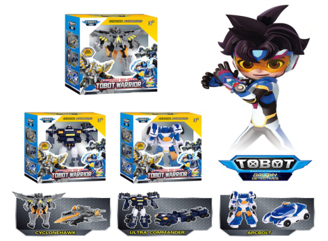 Трансформер Tobot Warrior 3 вида