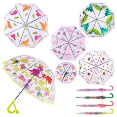 Зонт 4 вида 8 спиц*50см купол 70см длина 65см 