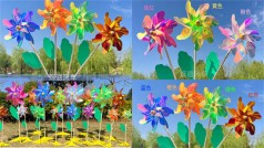 Вітрячок 10 шт в уп., паличка окремо х10 штук, 