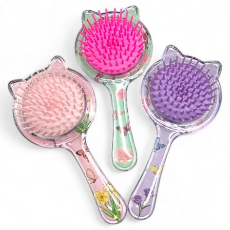 Расческа с блестками, микс видов