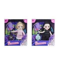 Кукла WD, шарнирная, 16см, аксессуар, 2 вида, в кор-ке, 15-17,5-5см 