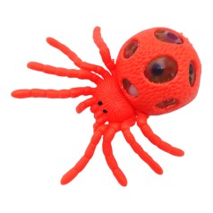 Игрушка антистресс Паук с орбизами оранжевый