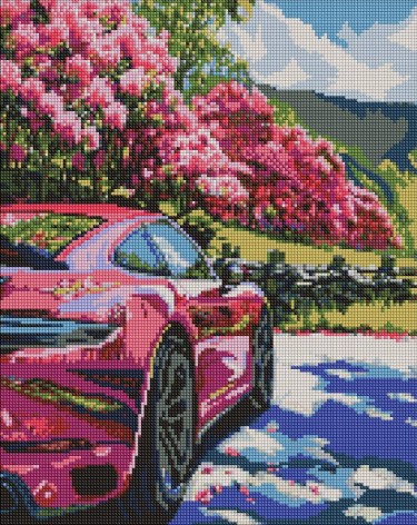 Алмазна мозаїка на підрамнику Ideyka 