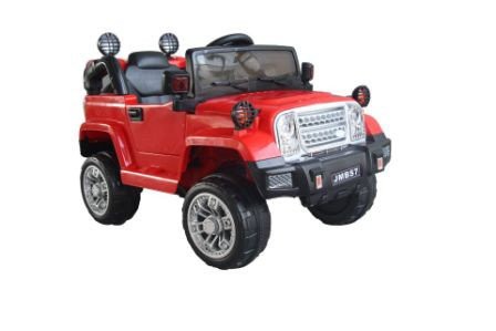 Електромобіль дитячий T-7838 Red Джип на Bluetooth 2.4G на радіокеруванні 2*6V4.5AH мотор 2*20W з MP3 118*62*50