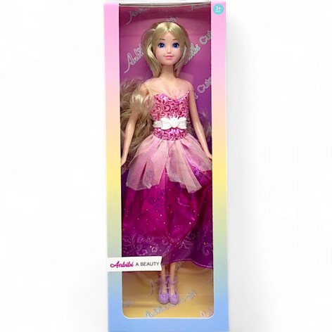 Кукла "Принцесі: Аврора" (малінова)