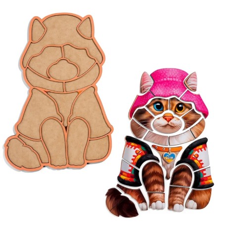 Дерев'яний пазл Ubee 